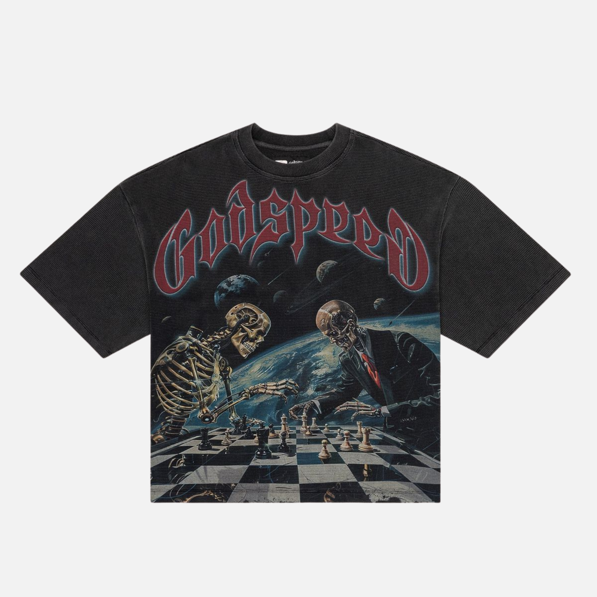 Godspeed Checkmate Thermal T-Shirt – Puffer Reds