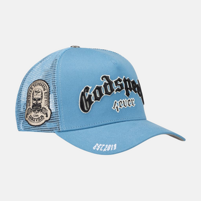 Godspeed GS Forever Sky Blue Trucker Hat