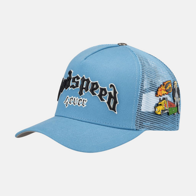 Godspeed GS Forever Sky Blue Trucker Hat