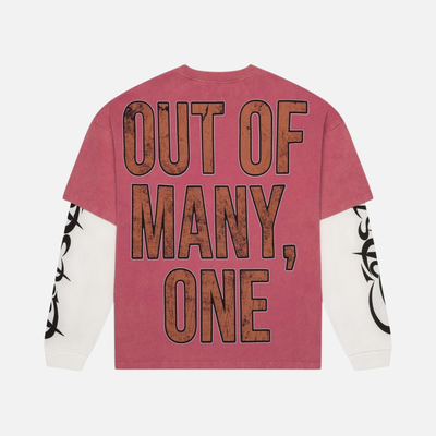 Godspeed Pink Space Traveler Layered T-Shirt