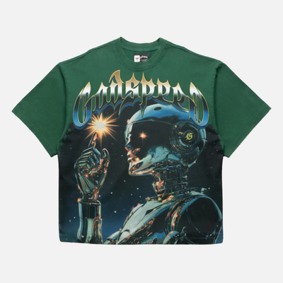 Godspeed Sputnik Moment Hunter Green T-Shirt