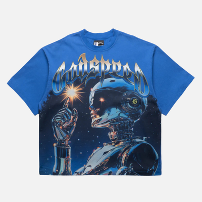 Godspeed Sputnik Moment Royal T-Shirt