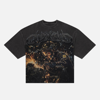 Godspeed Under Construction Thermal T-Shirt