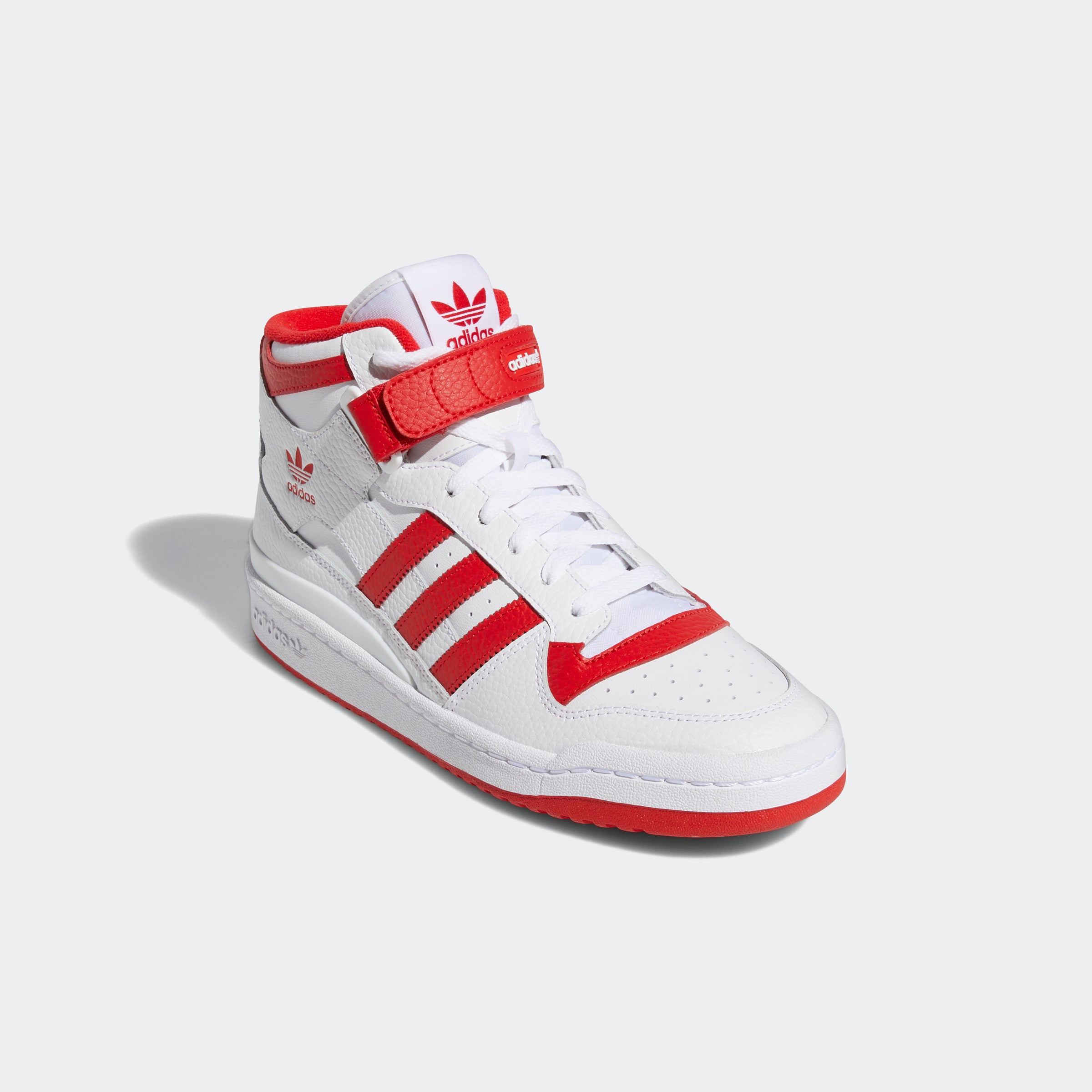 Adidas Forum Mid White Vivid Red