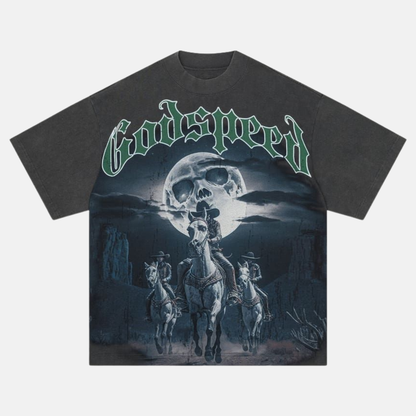 Godspeed Grey Wash Amigos T-Shirt