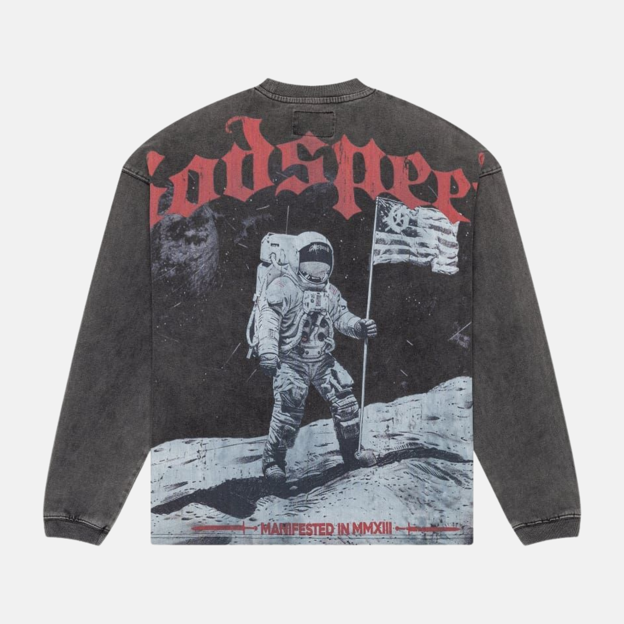 Godspeed Apollo 11 Long Sleeve T-Shirt