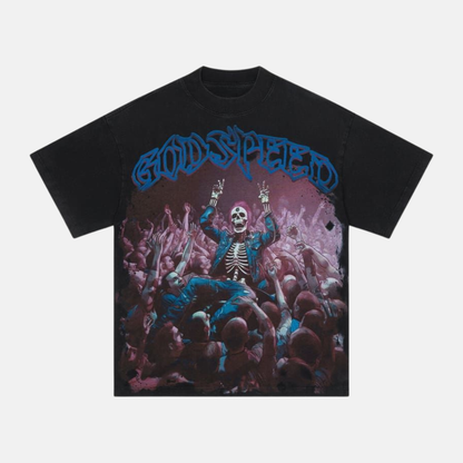 Godspeed Black Wash Crowd Surf T-Shirt