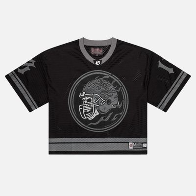 Godspeed First Down Black and Grey Jersey