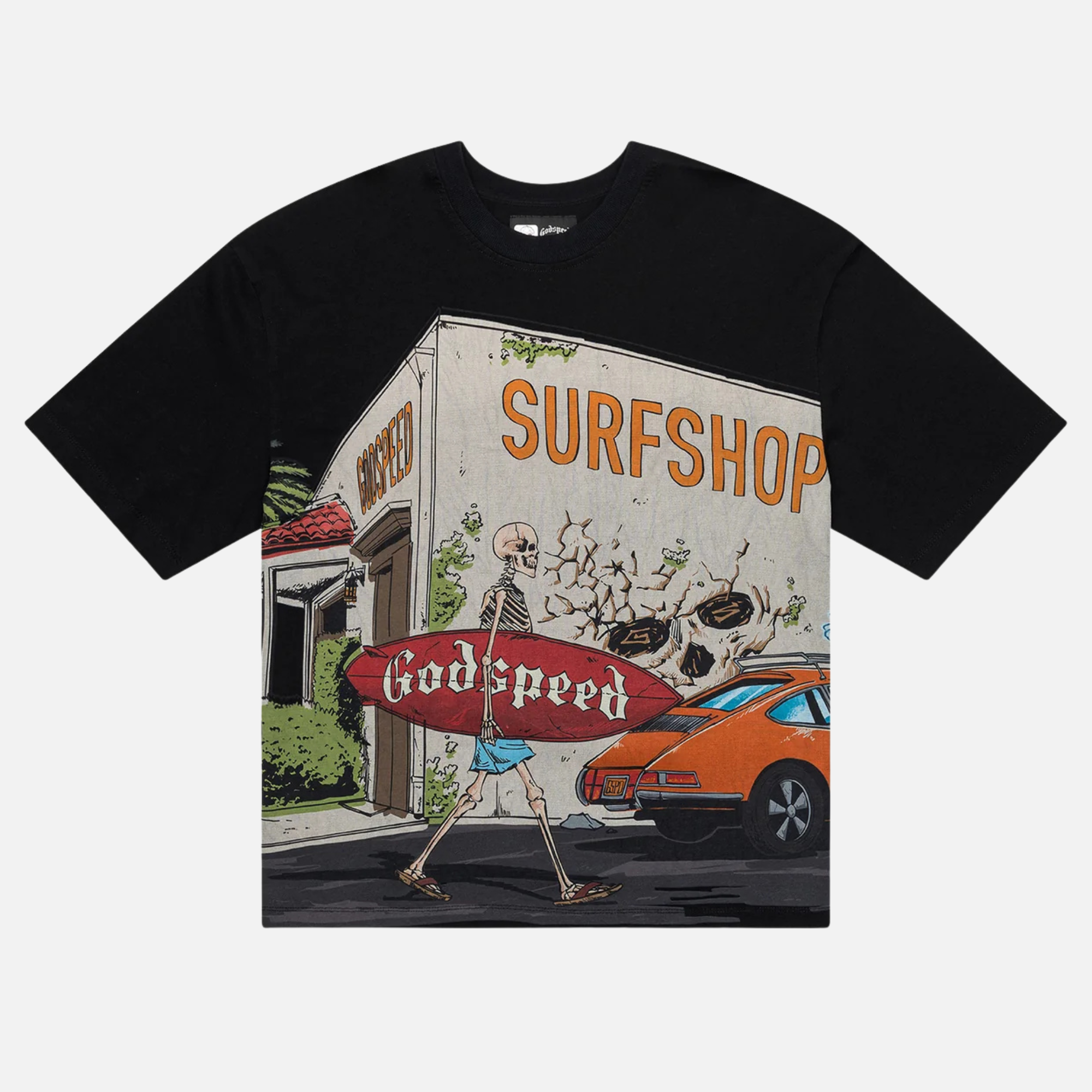 Godspeed GS Surf Shop Black T-Shirt