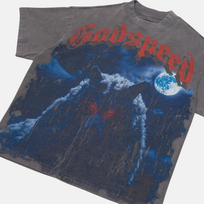 Godspeed Grey Wash W.I.S.C. T-Shirt