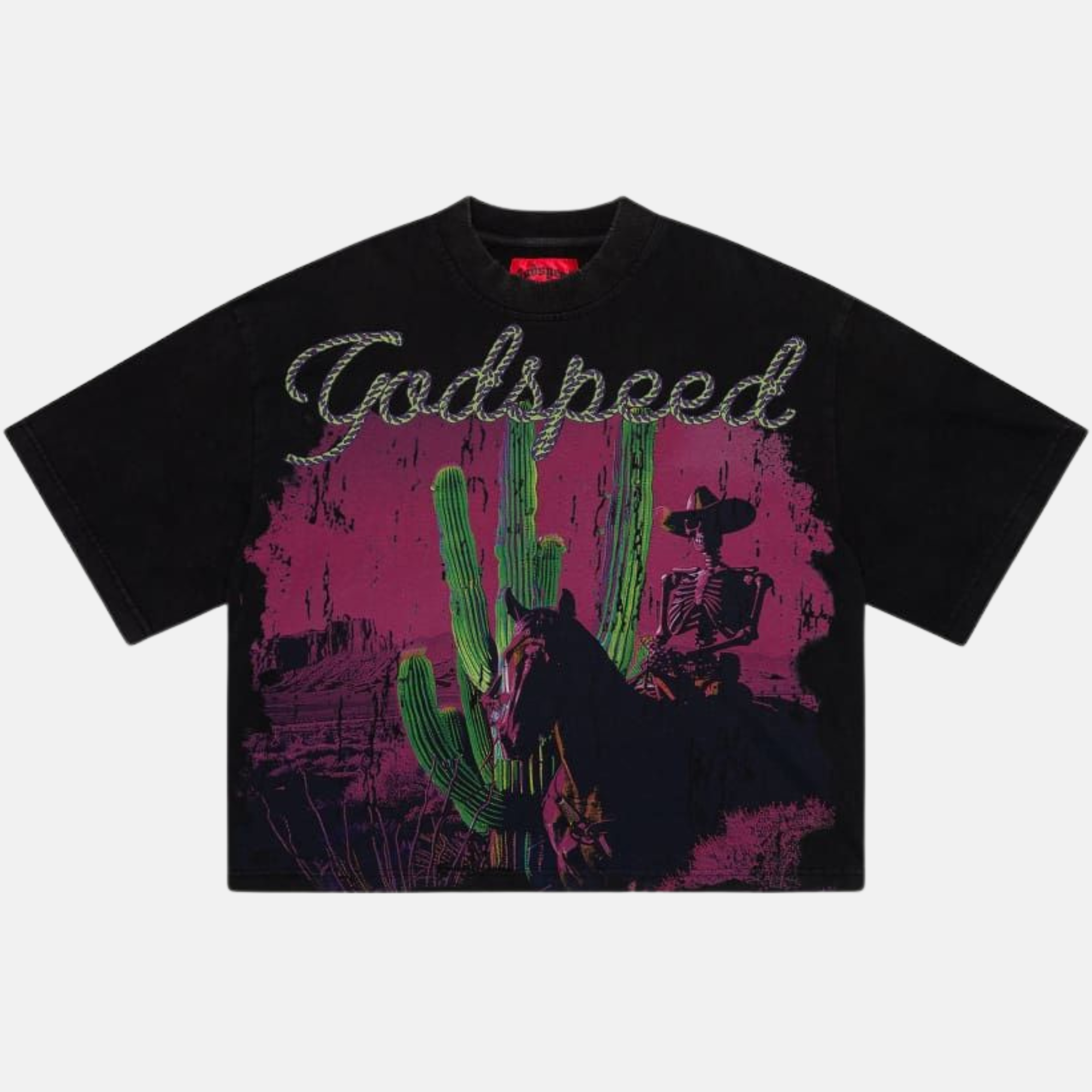 Godspeed Black Wash WestWorld T-Shirt