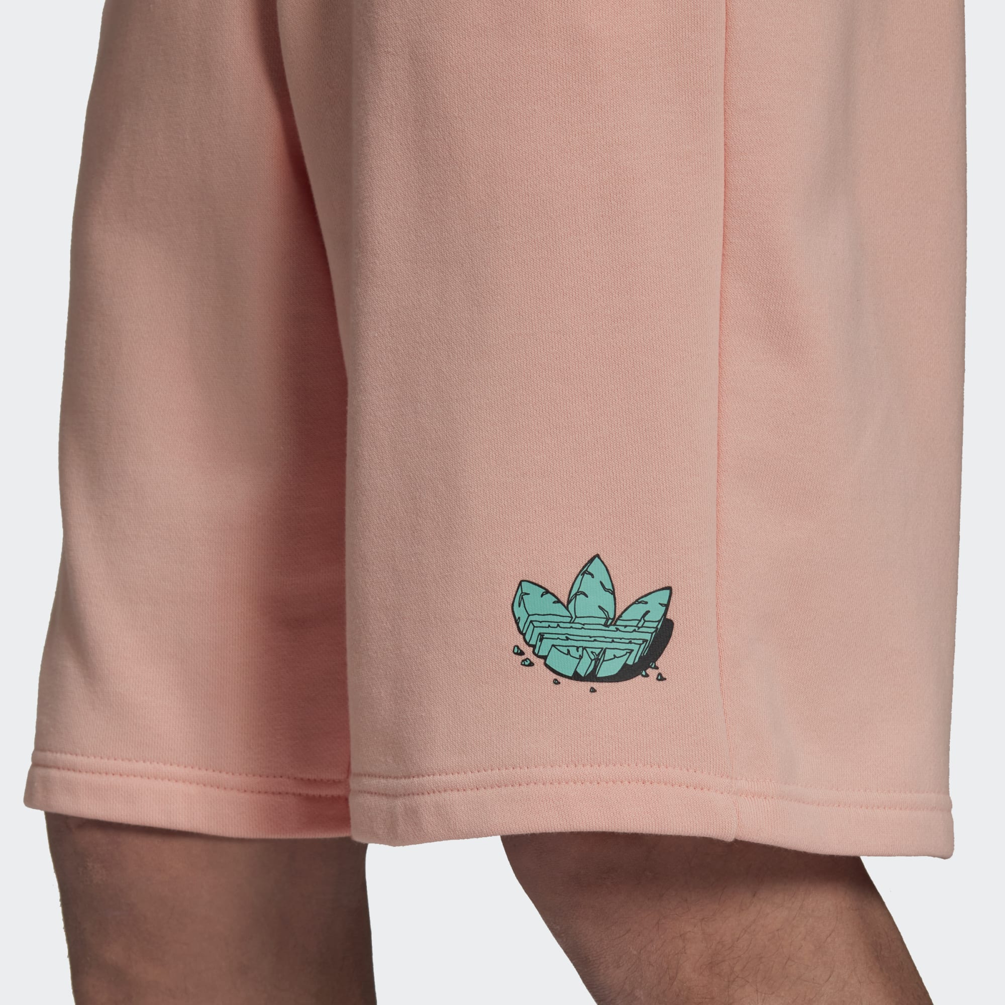 Adidas deals shorts pink