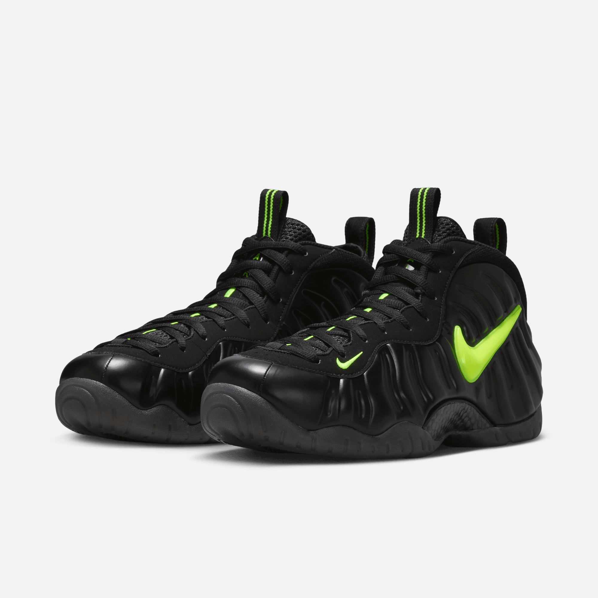Nike Air Foamposite Pro Black Voltage Yellow – Puffer Reds
