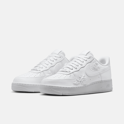 Nike Women's Air Force 1 Low White Roses