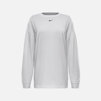 Nike Women's Sportswear Essential Oversized White T-Shirt