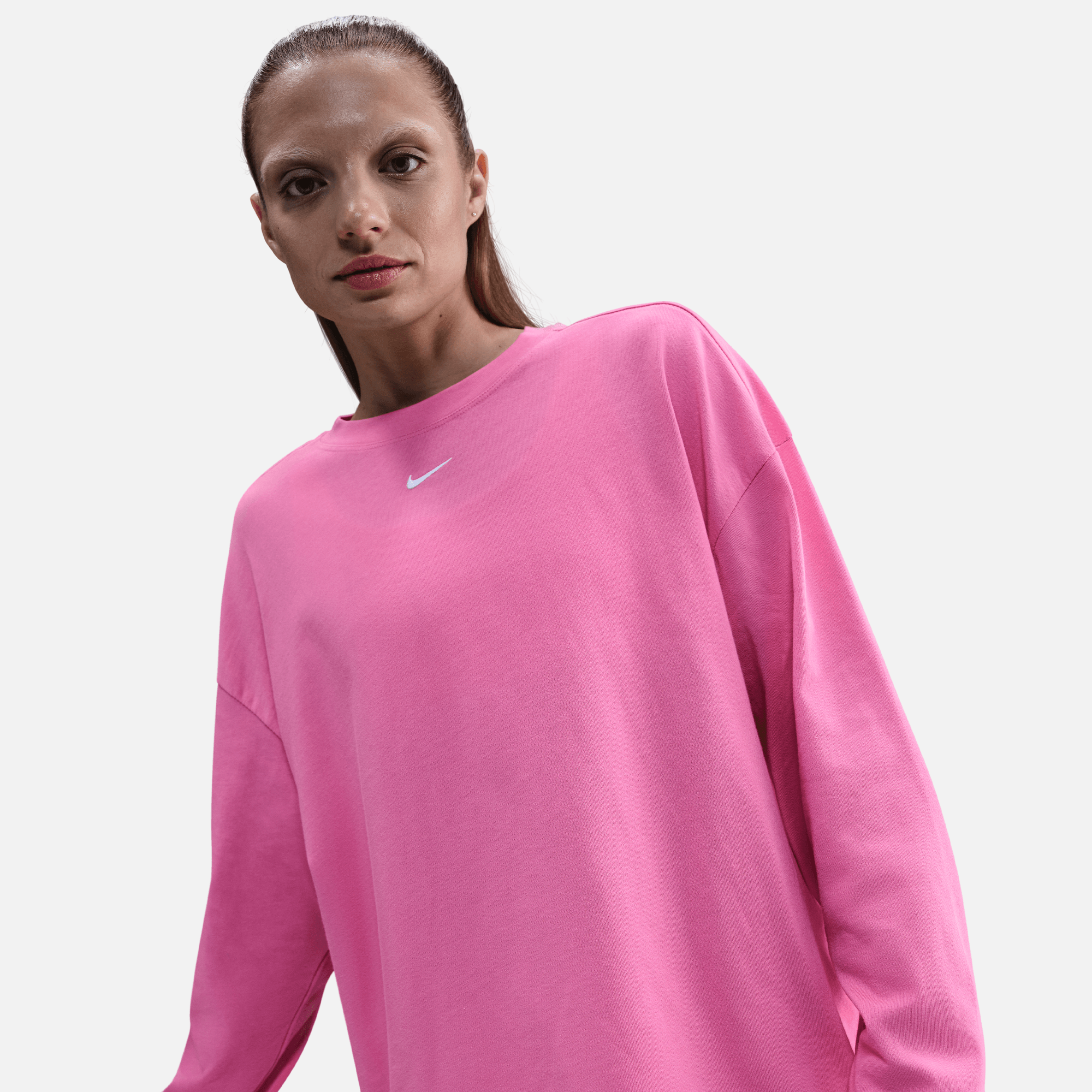 pink nike women's apparel