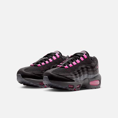Nike Big Kids' Air Max 95 Black Playful Pink (GS)