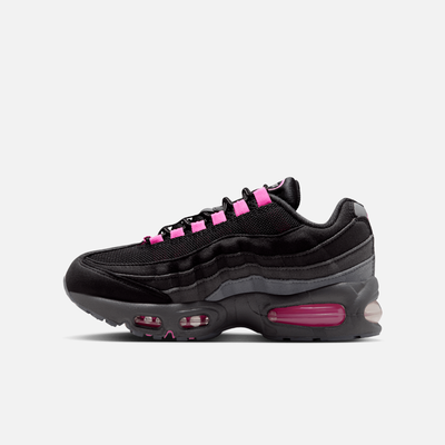 Nike Big Kids' Air Max 95 Black Playful Pink (GS)