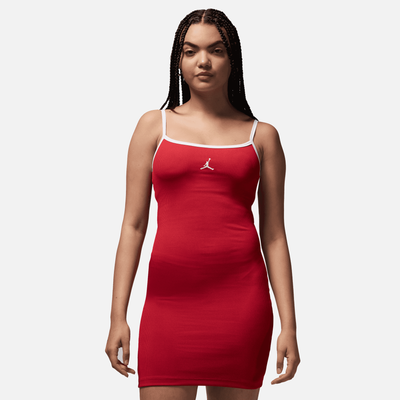 Jordan Women's Slim Tank Dress in Red | Size Medium