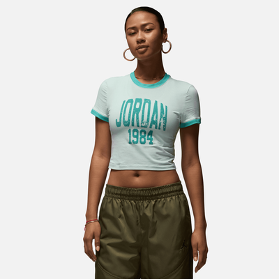 Air Jordan Women's Igloo Cropped Graphic T-Shirt