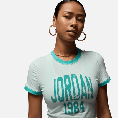 Air Jordan Women's Igloo Cropped Graphic T-Shirt