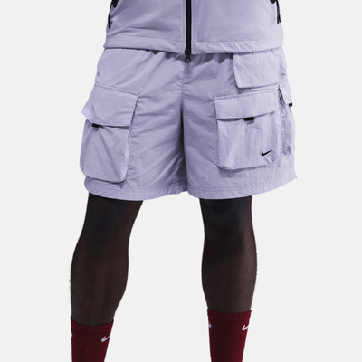 Nike Tech Purple Woven Cargo Shorts