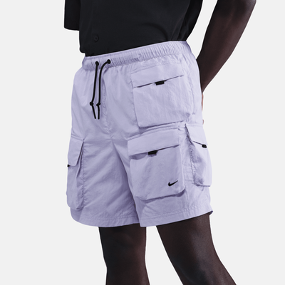 Nike Tech Purple Woven Cargo Shorts