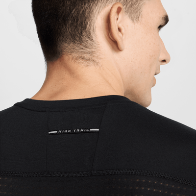 Nike Solar Chase Black Dri-FIT ADV Running T-Shirt