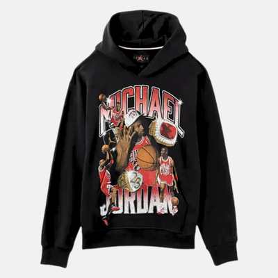 Air Jordan Flight Fleece Off Noir Graphic Pullover Hoodie