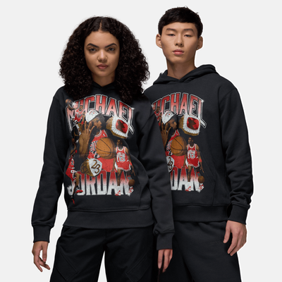 Air Jordan Flight Fleece Off Noir Graphic Pullover Hoodie