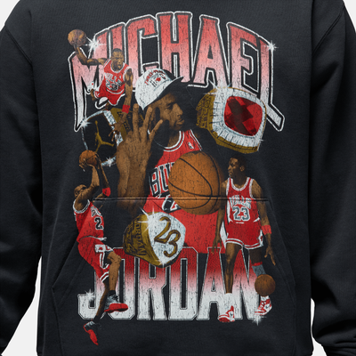 Air Jordan Flight Fleece Off Noir Graphic Pullover Hoodie