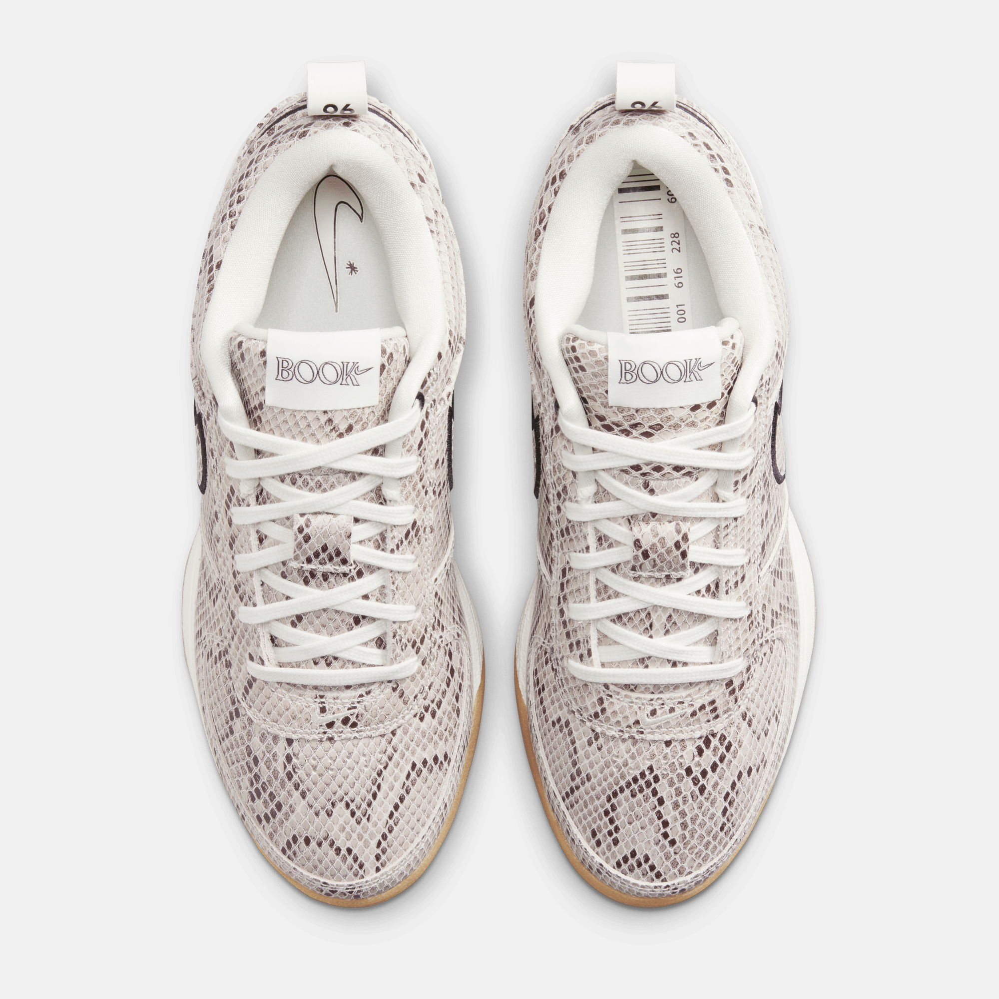 Nike Footwear Python Snake Af1 Nike Air Force Low AF1 Ivory Snake