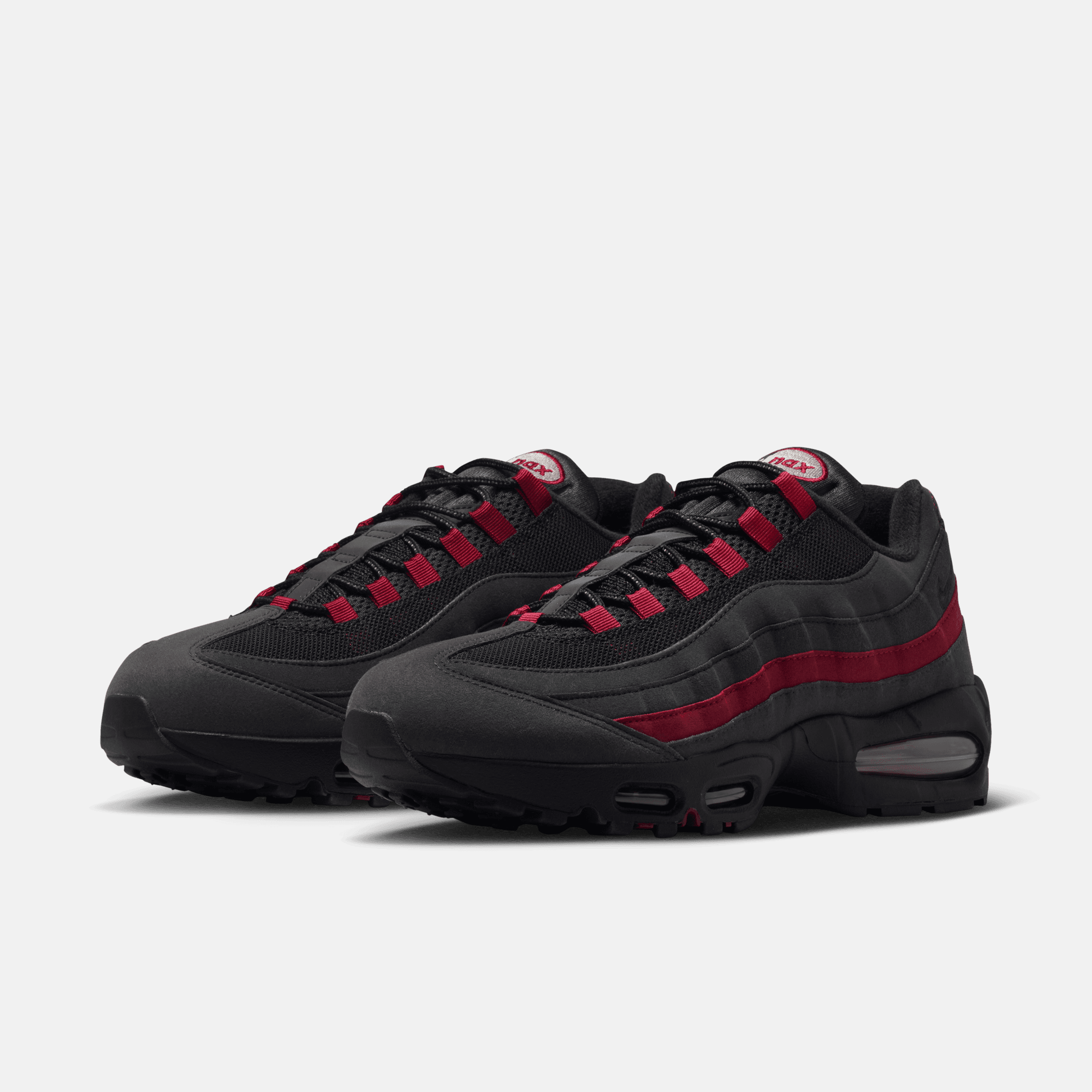 Nike Air Max 95 OG Big Bubble Black Crimson Grey
