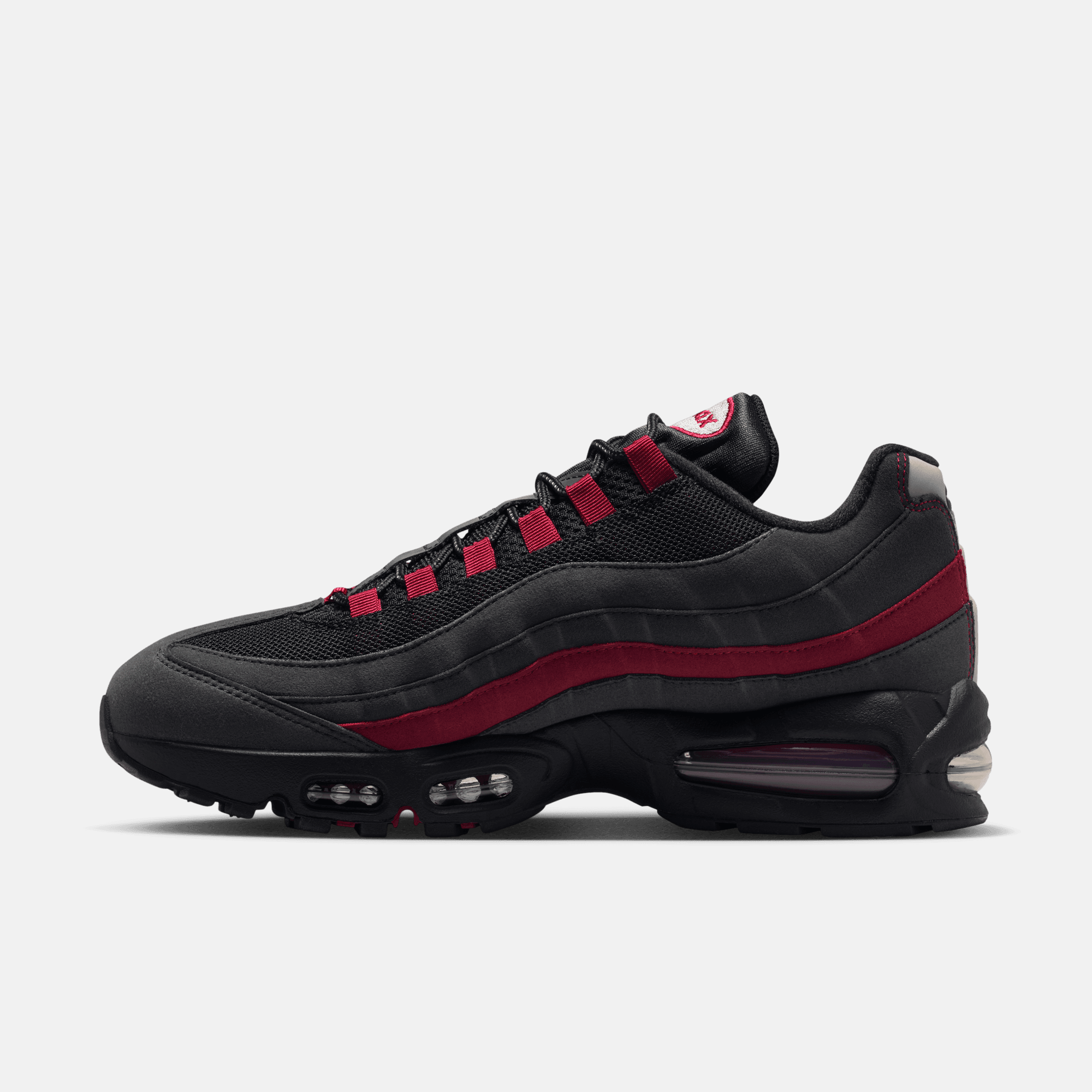 Nike Air Max 95 OG Big Bubble Black Crimson Grey