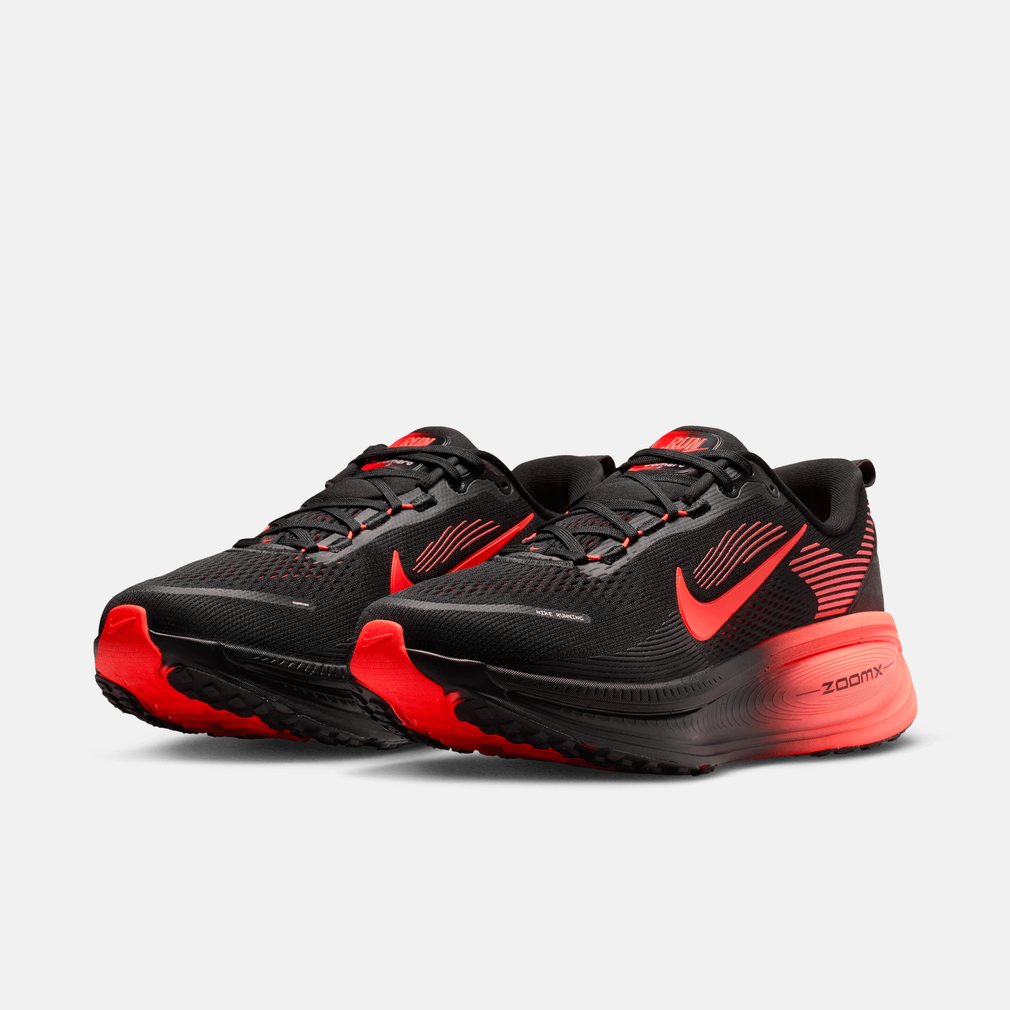 Nike Vomero 18 Black Bright Crimson