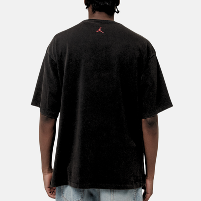 Air Jordan Flight Essentials Black Graphic Oversized T-Shirt
