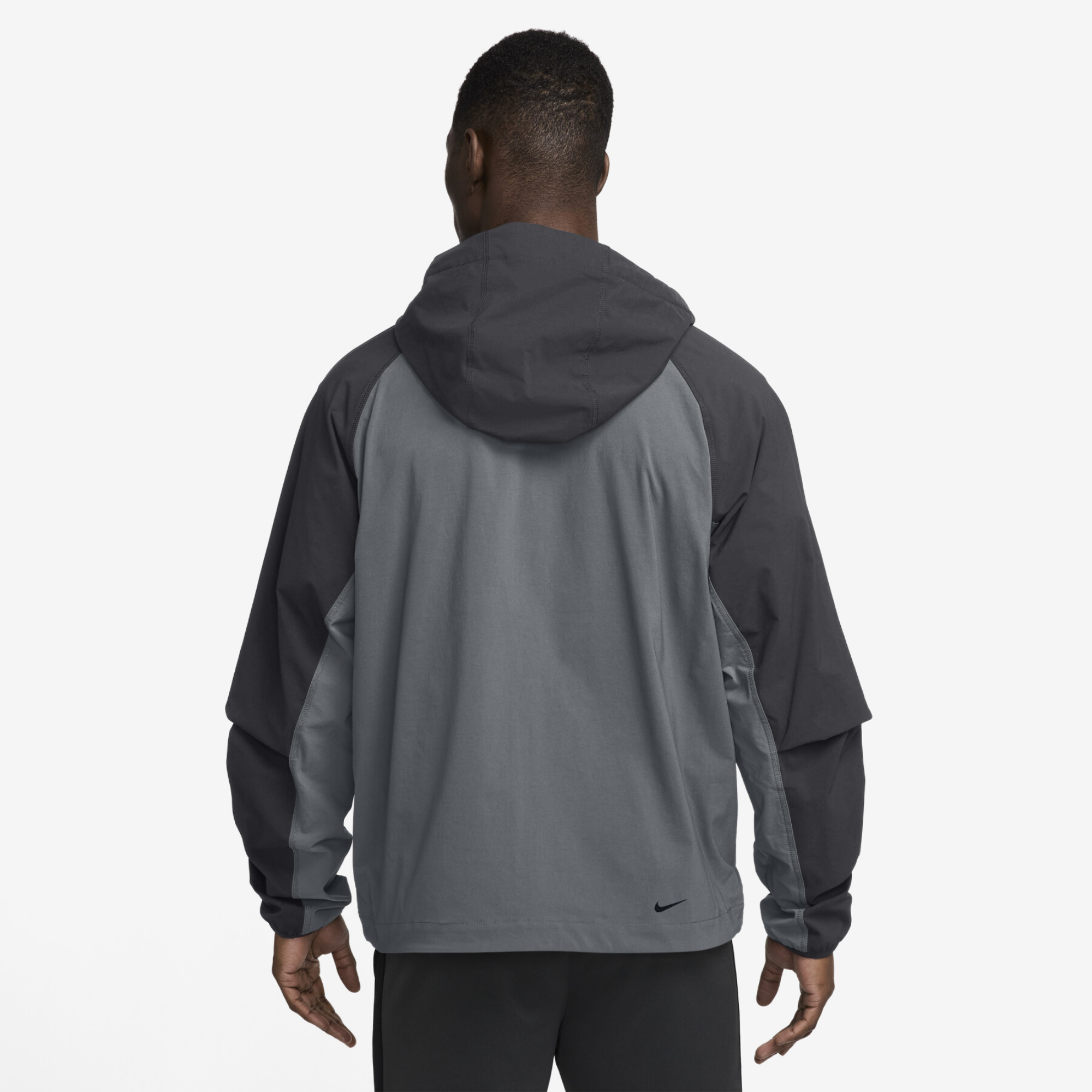 Nike Tech Woven Color-Block Grey Black Jacket