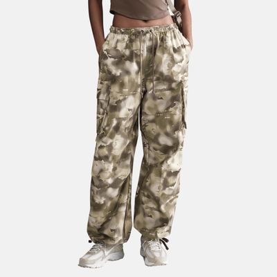 Nike Women's Sportswear Mid-Rise Oversized Camo Cargo Pants