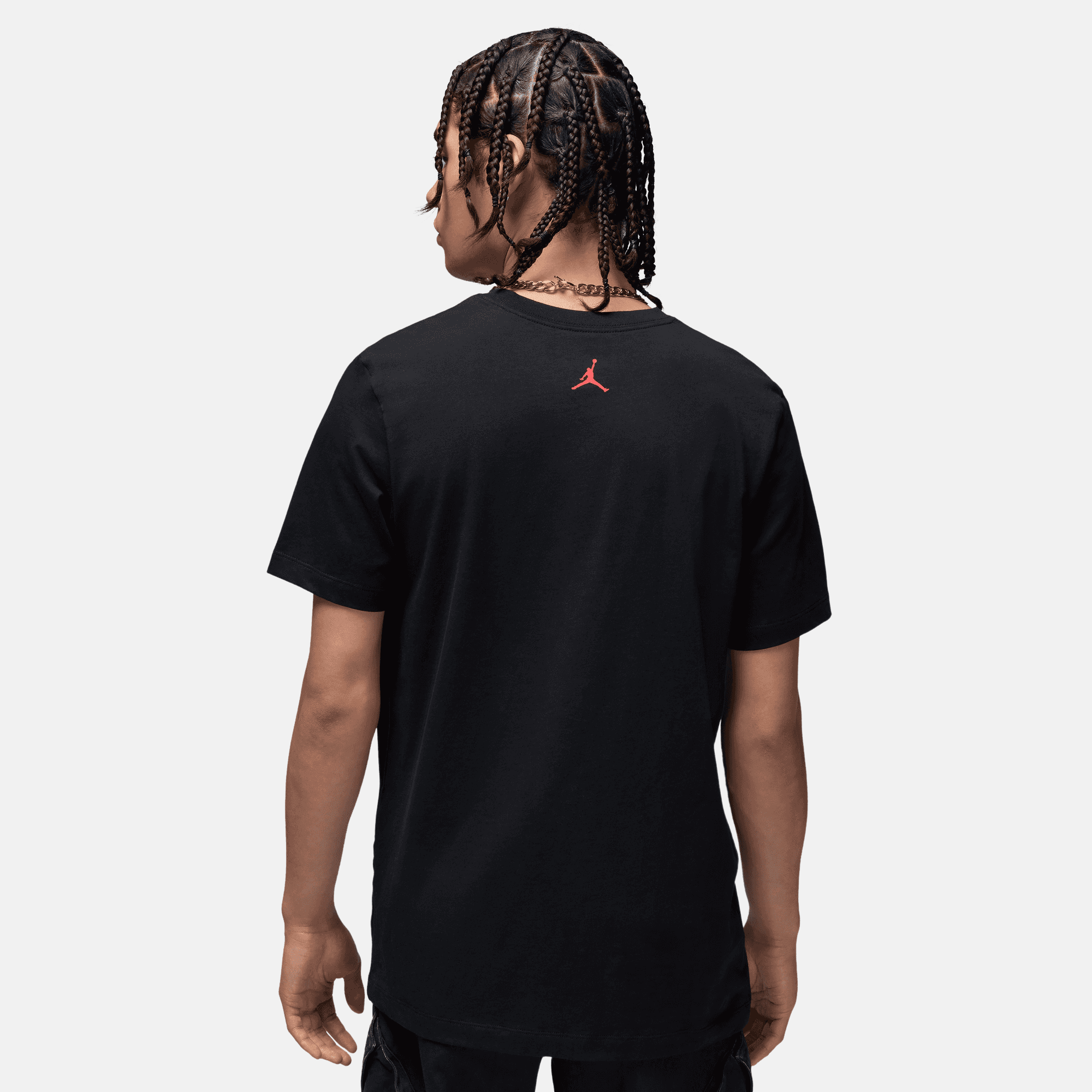 Air Jordan Brand AJ1 Black T-Shirt – Puffer Reds Air Jordan Brand AJ1 Black T-Shirt – Puffer Reds