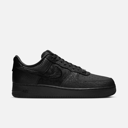 Nike Air Force 1 Low Black Pony Hair Snakeskin