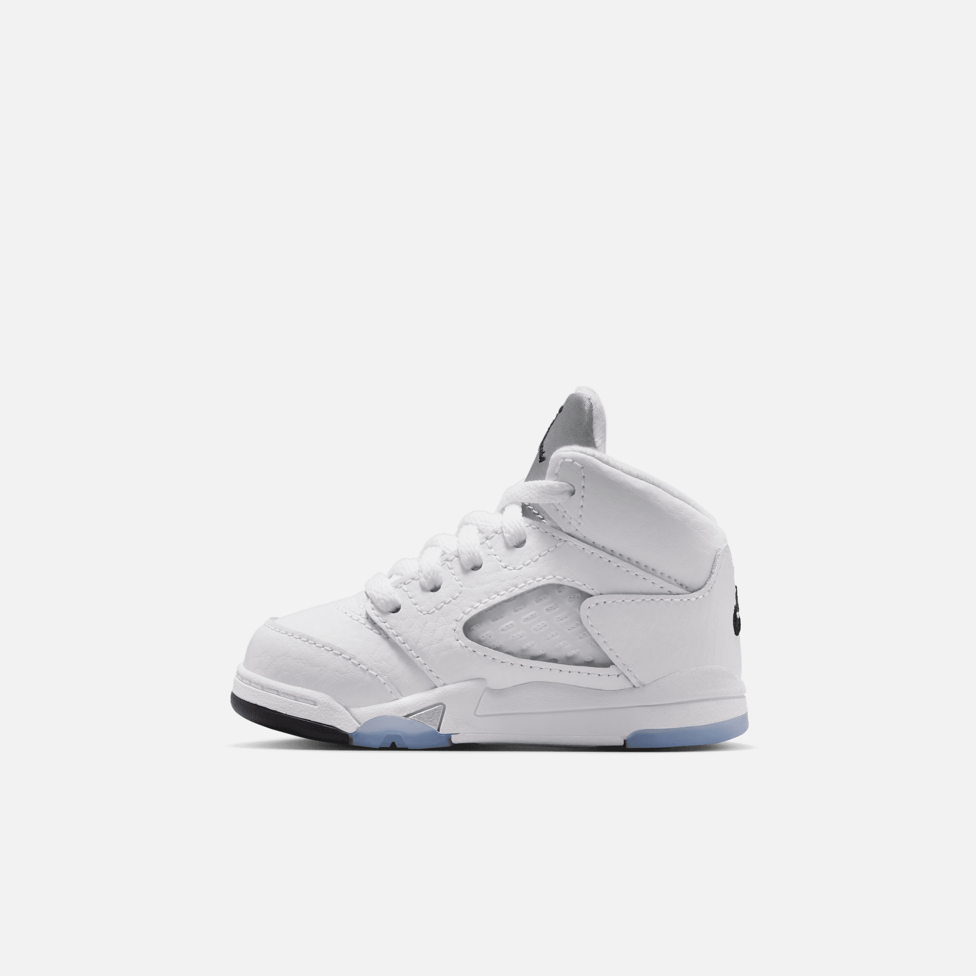 Air Jordan Kids' 5 Retro White Metallic (TD)