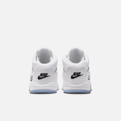 Air Jordan Kids' 5 Retro White Metallic (TD)
