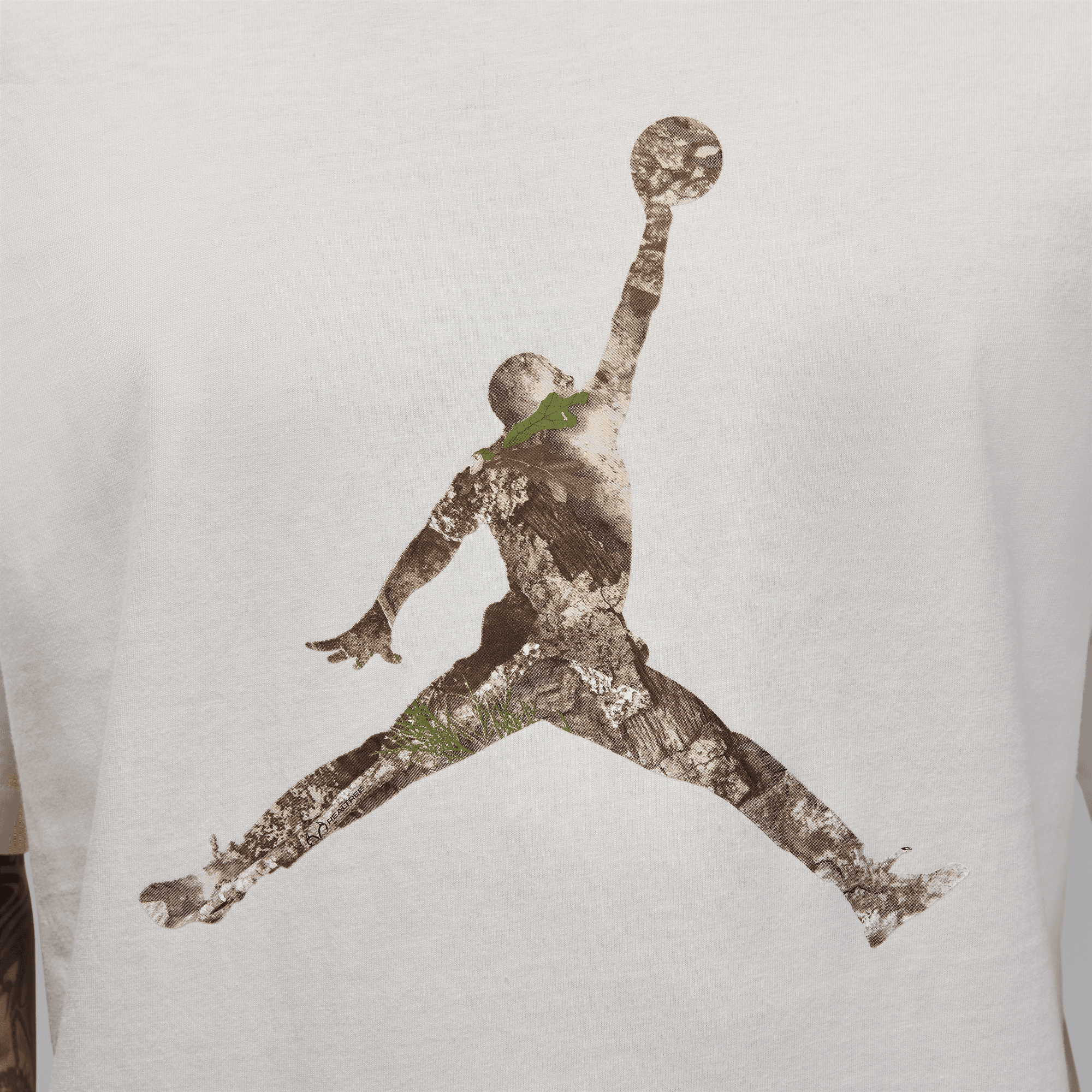 Air Jordan Realtree Camo Jumpman White T-Shirt