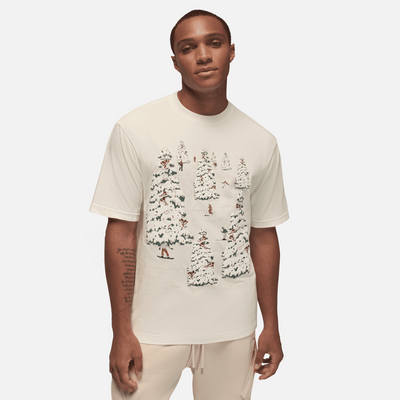 Air Jordan Sail Brooklyn Holiday Trees T-Shirt