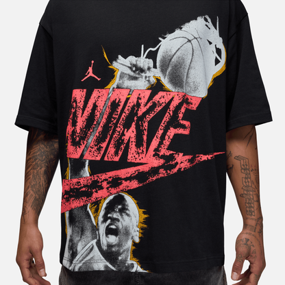 Air Jordan Reissue Oversized Black T-Shirt