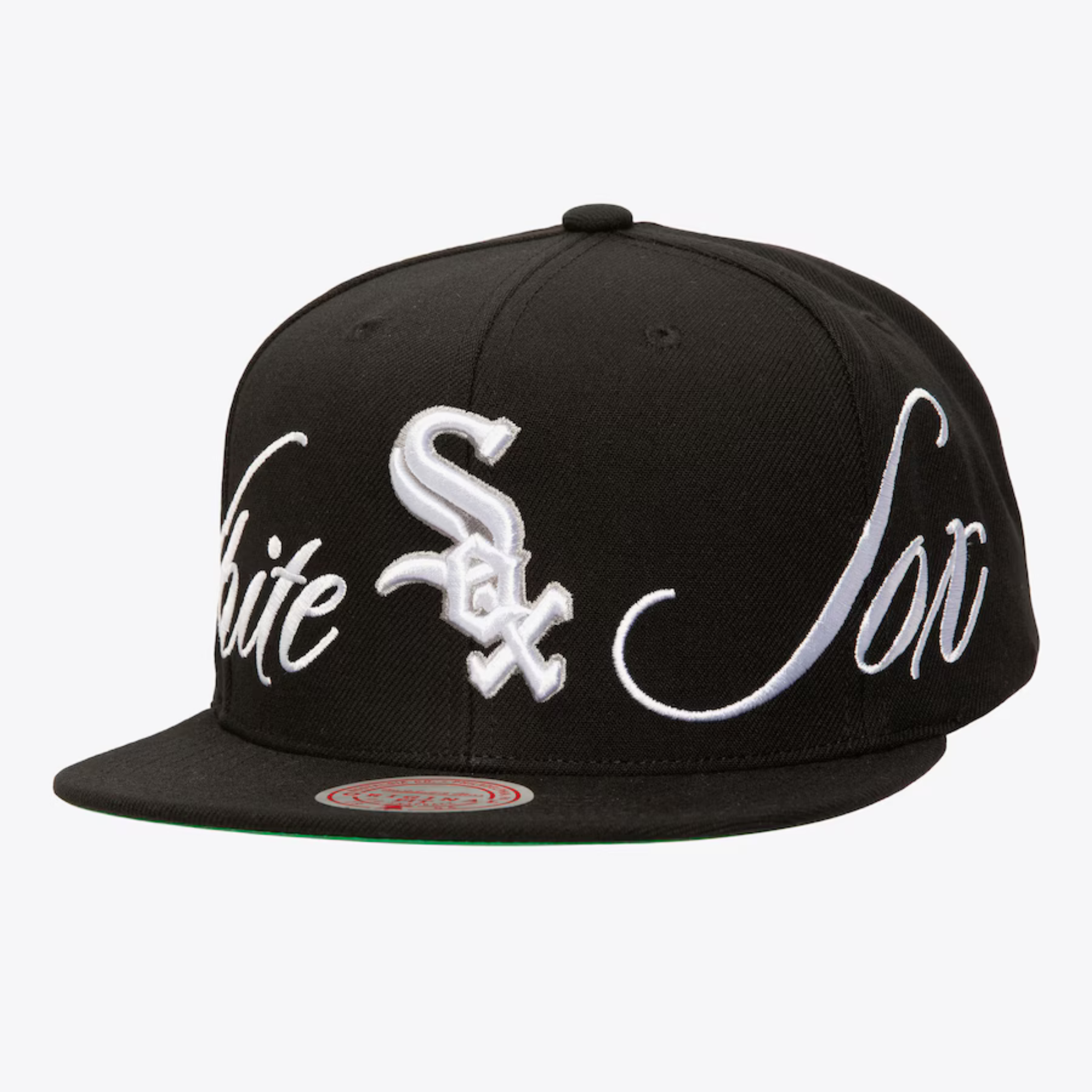 Mitchell & Ness x Just Don Lux Script Snapback Coop Chicago White Sox