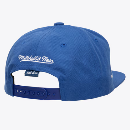 Mitchell & Ness x Just Don Lux Script Snapback Coop Los Angeles Dodgers