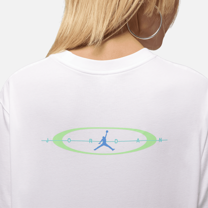 Air Jordan Women's Brooklyn White T-Shirt