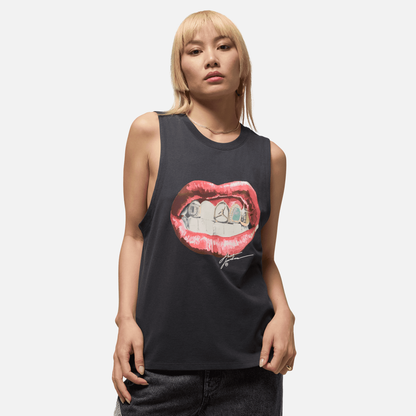 Air Jordan Women's Flight Sleeveless Black T-Shirt