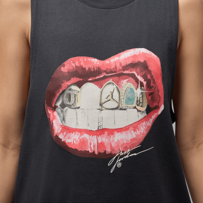 Air Jordan Women's Flight Sleeveless Black T-Shirt